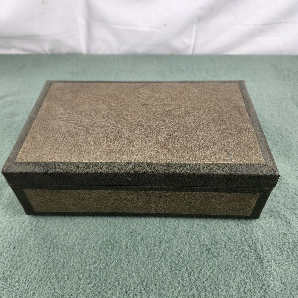 Vintage Swank Phillipe Scandinavian Malmö Sweden Men's Valet Jewelry Box